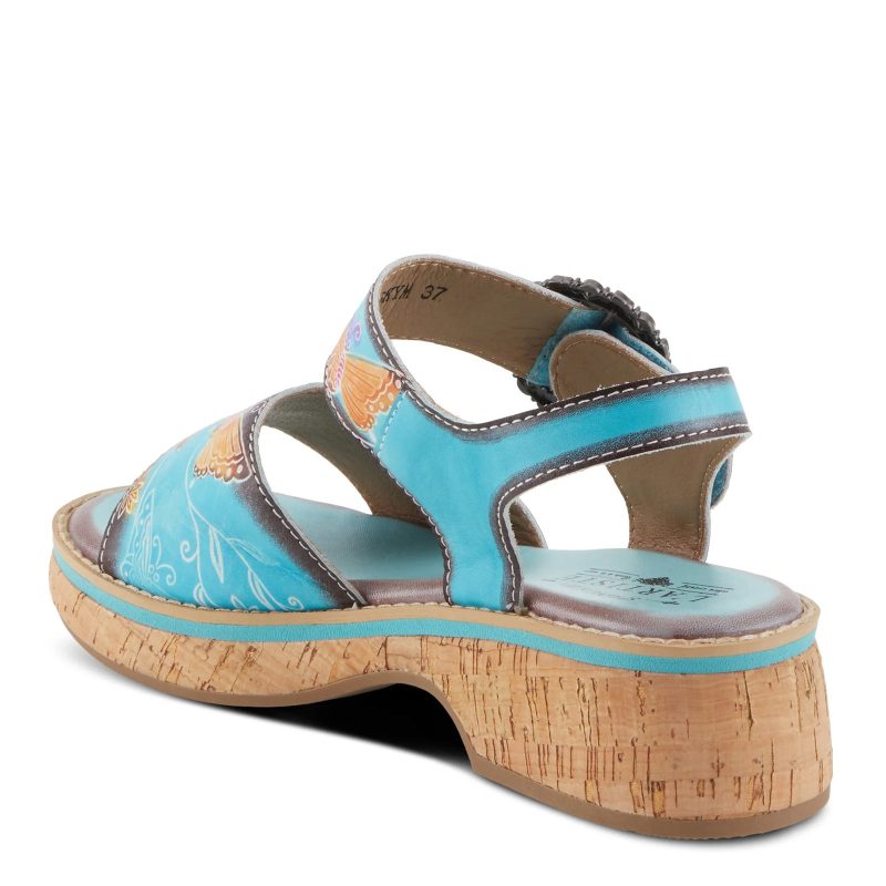 KENNA SKYM Womens L Artiste By Spring Step Kenna Sandal Sky Multi 3