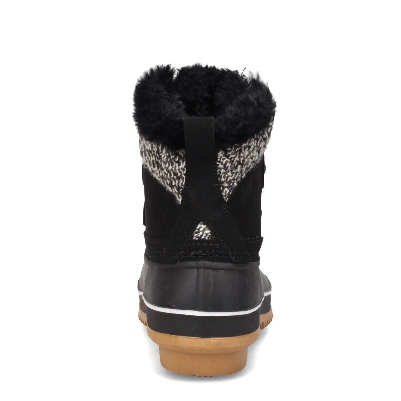 KERI P BLACK Womens Khombu Keri Boot Black 4