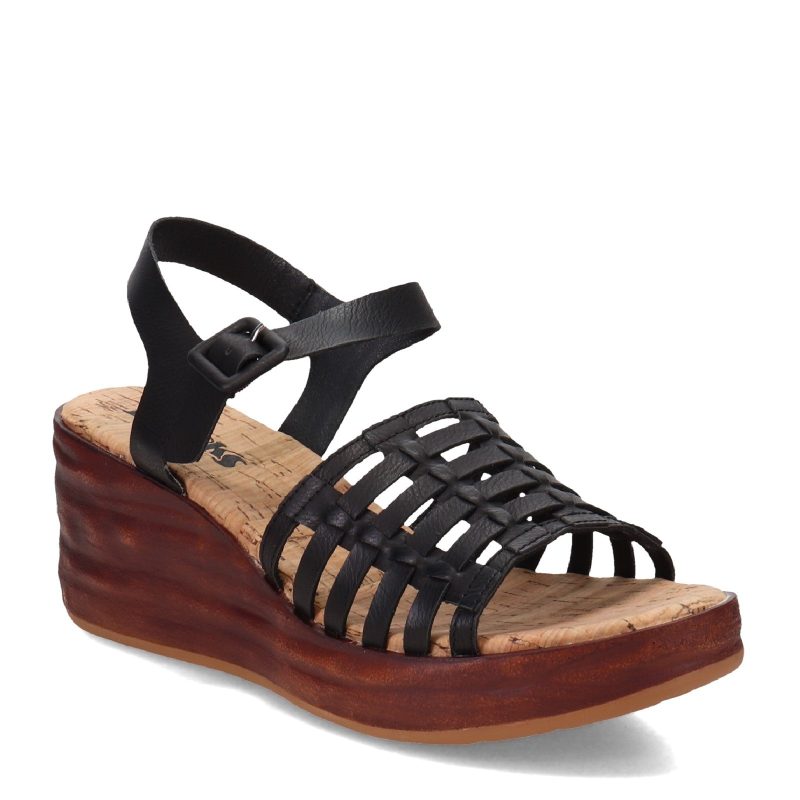 KR0011409 Womens Korks Marley Sandal Black