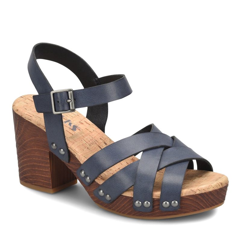 KR0013634 Womens Korks Naomi Sandal Navy 7cbd4637 ccdc 42fd 800b 05aedd21d3f4