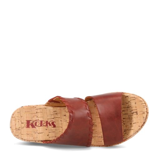 Kr0000805 Womens Korks Kendri Sandal Red 5