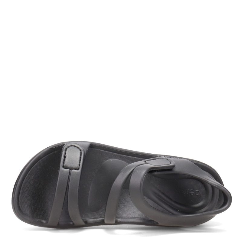 L8000 W Womens Aetrex Jillian Sport Sandal Black 5