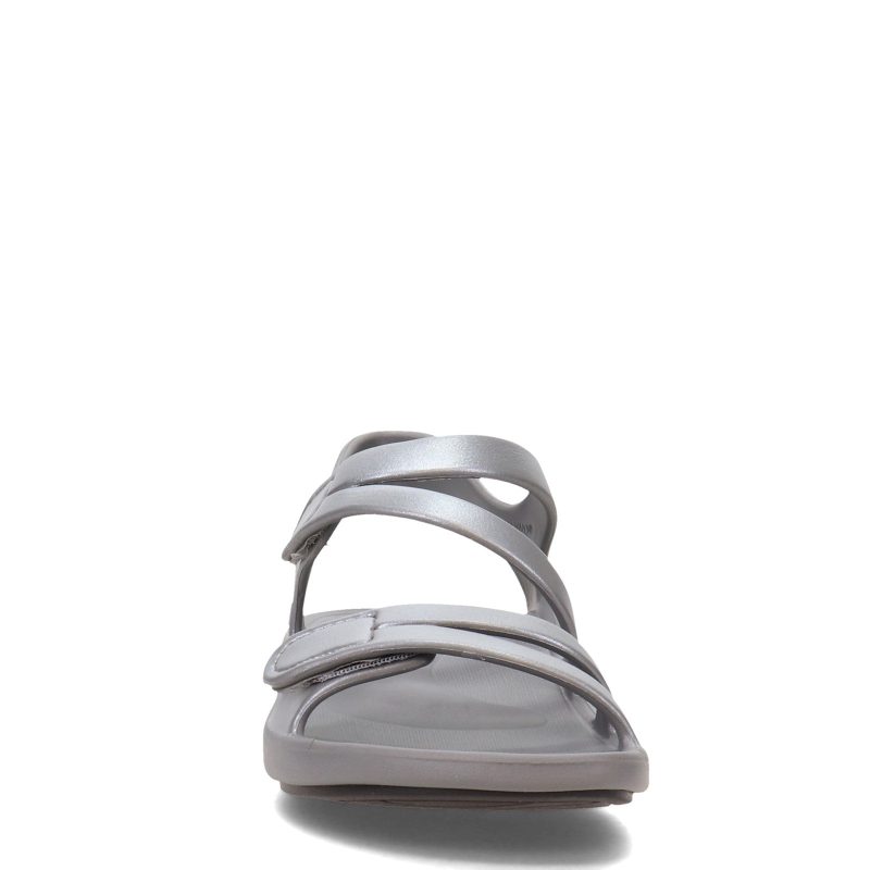 L8006W Womens Aetrex Jillian Sport Sandal Gray 2 48f48a50 7350 476d ac1c 242c1b71b30a