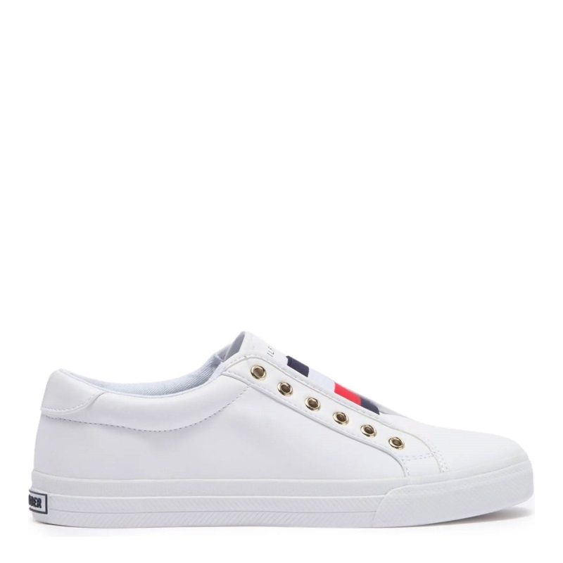 LAVEN 428 Womens Tommy Hilfiger Laven Sneaker White 1