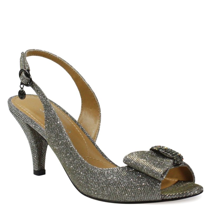 LUANDA GFPEW Womens J Renee Luanda Sandal Pewter Sparkle