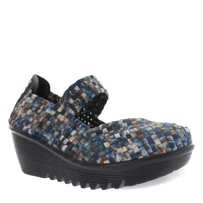 LULIA NAVCAMO Womens Bernie Mev Lulia Slip On Navy Camo