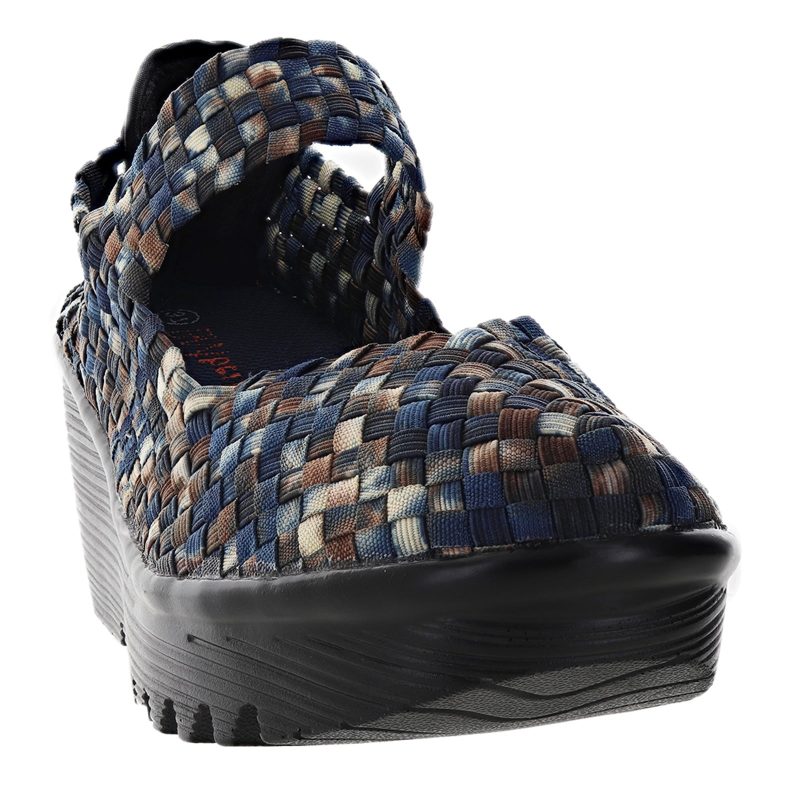 LULIA NAVCAMO Womens Bernie Mev Lulia Slip On Navy Camo 2