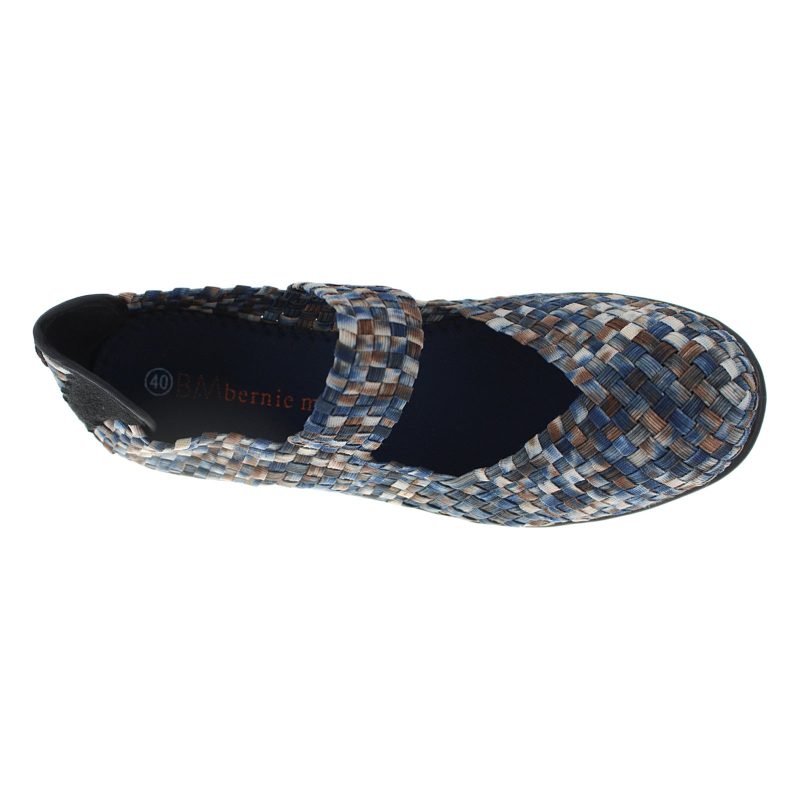 LULIA NAVCAMO Womens Bernie Mev Lulia Slip On Navy Camo 5