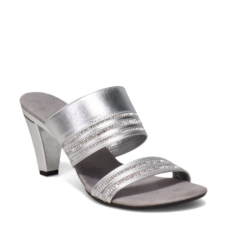 Lydial Silver Womens Onex Lydia L Sandal Silver ba59c58b 037b 4671 b5b6 1adbeaed388e