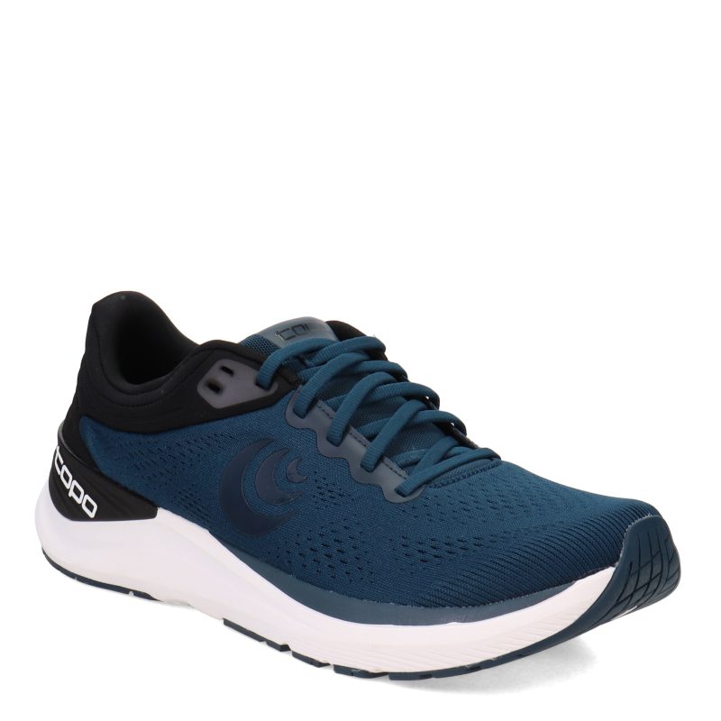 M056 NAVBLKW Mens Topo Ultrafly 4 Running Navy Black