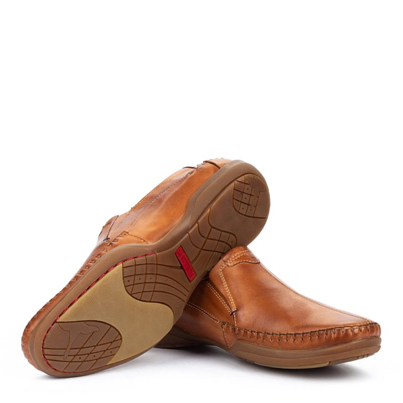 M1D 6032 BRA BL Mens Pikolinos San Telmo Slip On Brandy 3