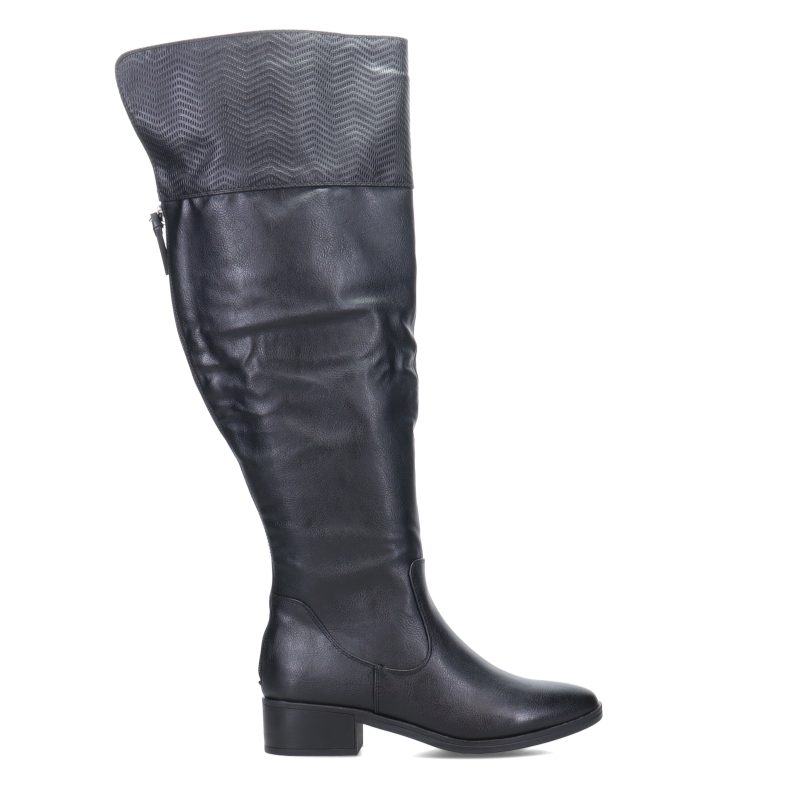 MARCELA BLACK Womens Baretraps Marcela Boot Wide Calf Black 1 0c967dab 7f00 476d a13e 2fce501525a0