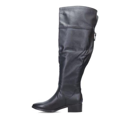 MARCELA BLACK Womens Baretraps Marcela Boot Wide Calf Black 3