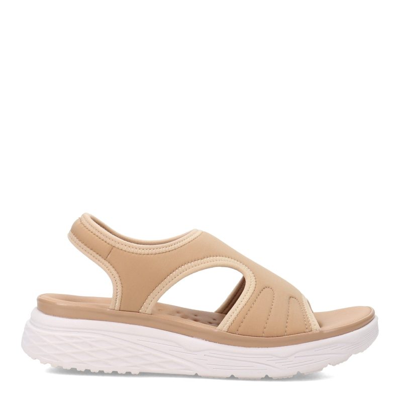 MARSHMELLO BGE Womens Flexus Marshmello Sandal Beige 1 91cddfd3 7b8a 481e a01b 5cfac6fa3f6e