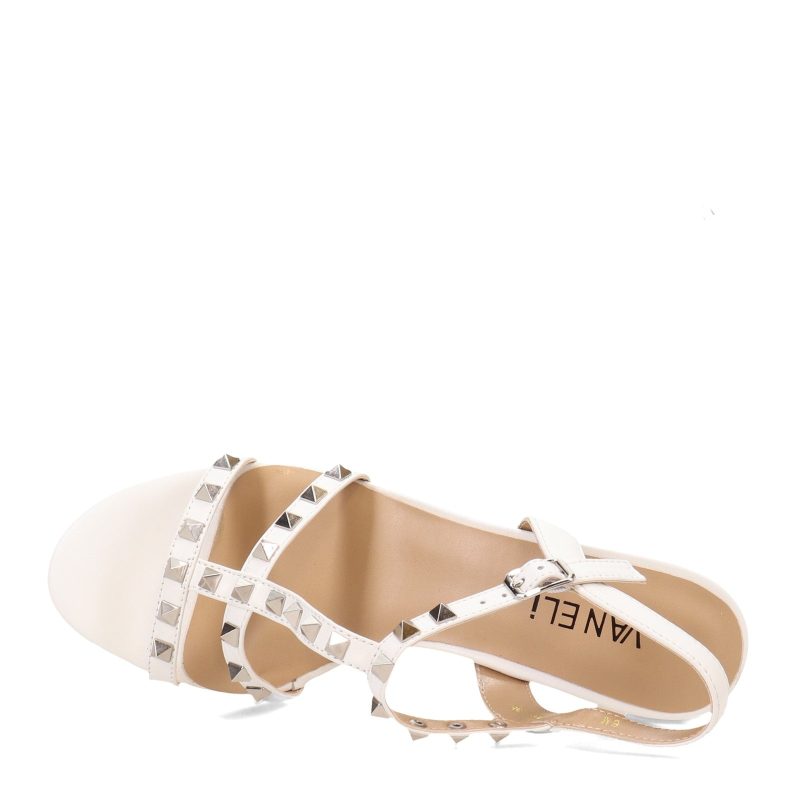 MIDGE WHITE Womens Vaneli Midge Sandal White 5