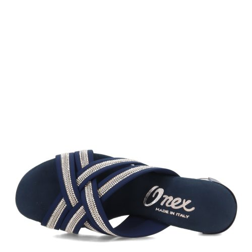 MISHA NAVY Womens Onex Misha Sandal Navy 5