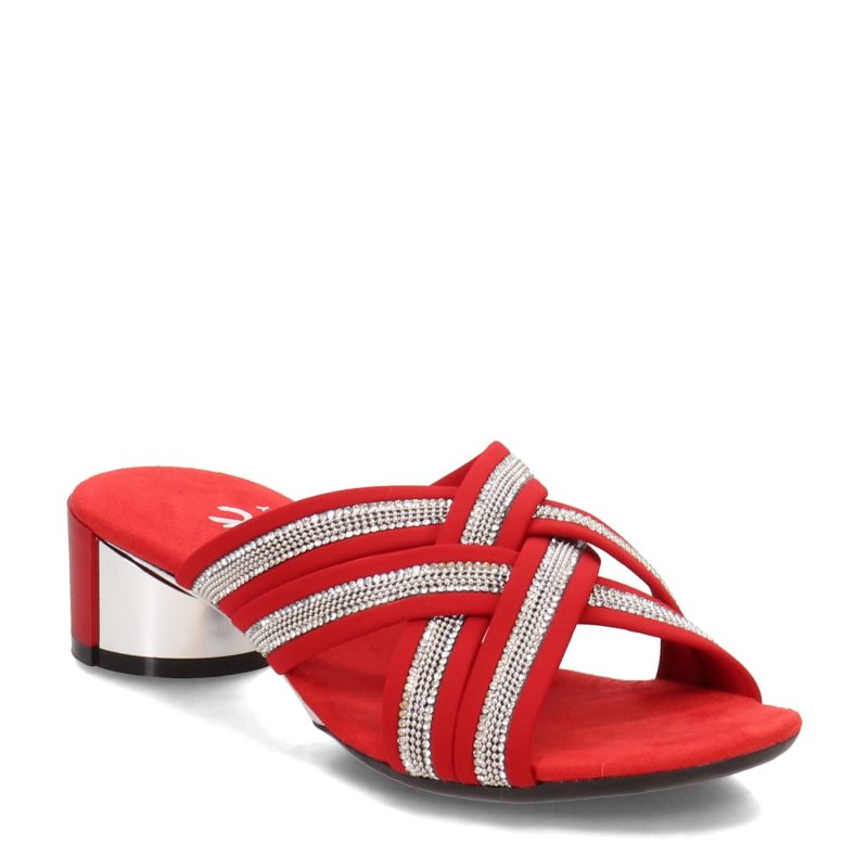 MISHA RED Womens Onex Misha Sandal Red 1d489a1d 5a47 4f69 8567 156322d4c04a