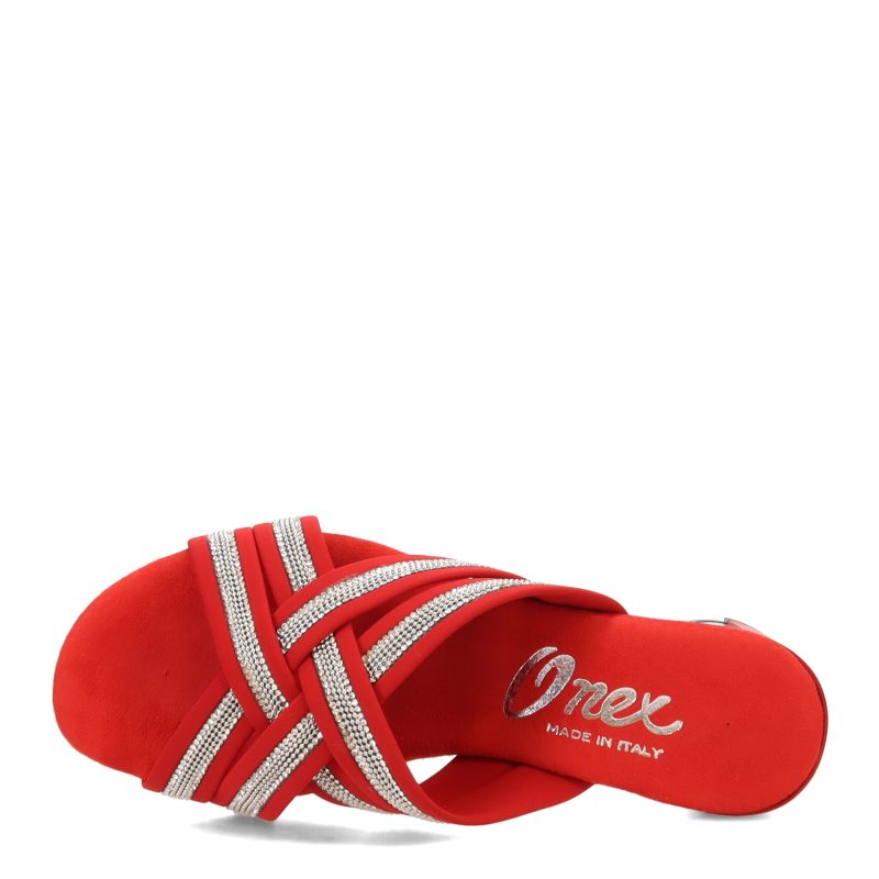 MISHA RED Womens Onex Misha Sandal Red 5