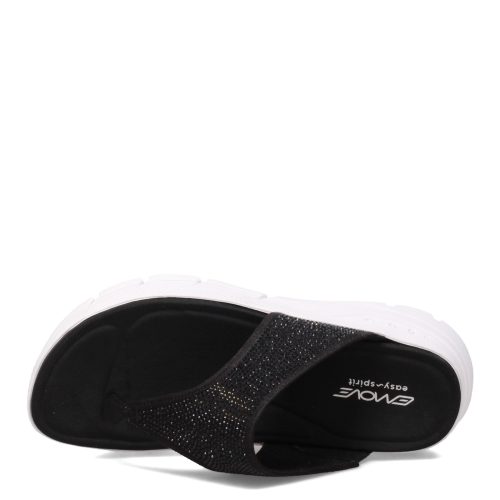 MOON2 BLK01 Womens Easy Spirit Moon Emove Sandal Black 5