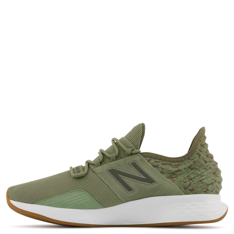 MROAVPO1 Mens New Balance Fresh Foam Roav V1 Running Shoe Olive 3