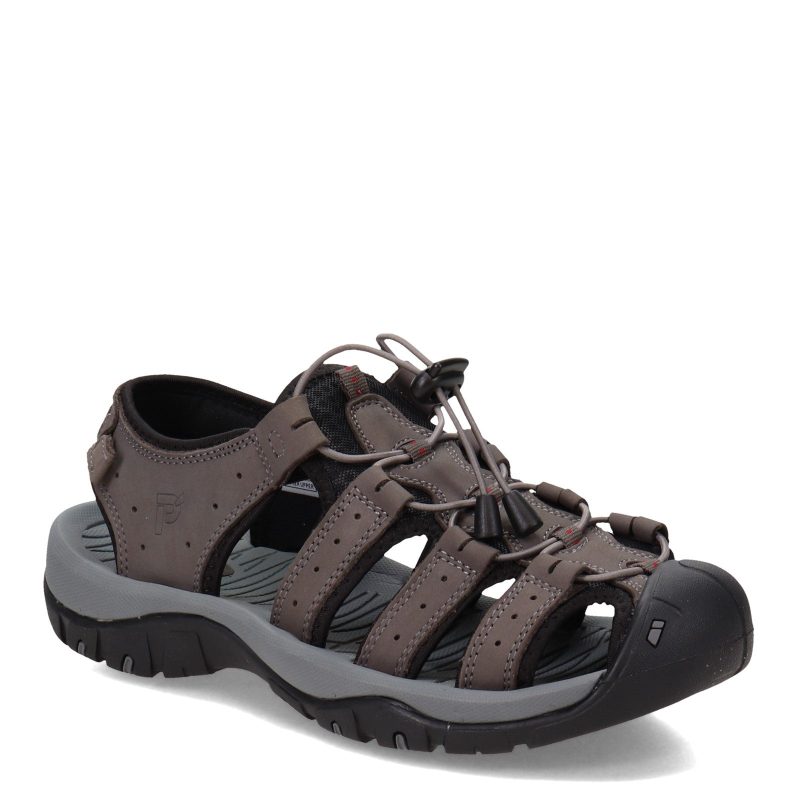 MSV002L GRY Mens Propet Kona Sandal Gray 0565592a 9f41 45f2 888e 7e183269d02f