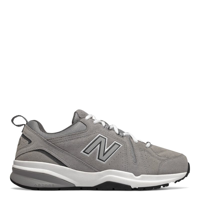 MX608UG5 Mens New Balance 608 V5 Crosstraining Sneaker Gray 1