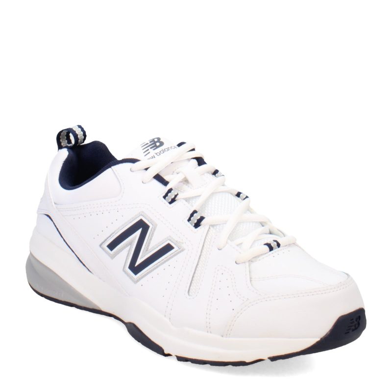 MX608WN5 Mens New Balance 608 V5 Crosstraining Sneaker White Navy