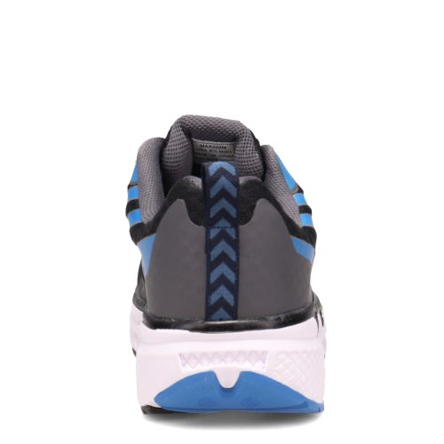 Maa202 M Blb Mens Propet Ultra Lace Walking Shoe Black Blue 4