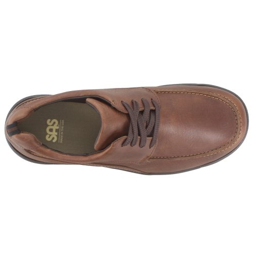 Move On Brown Mens Sas Move On Lace Up Shoe Brown 5