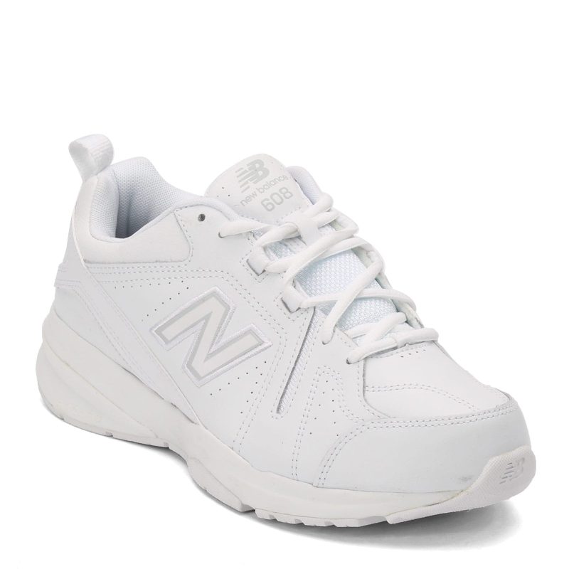 Mx608 Aw5 Mens New Balance 608 V5 Crosstraining Sneaker White