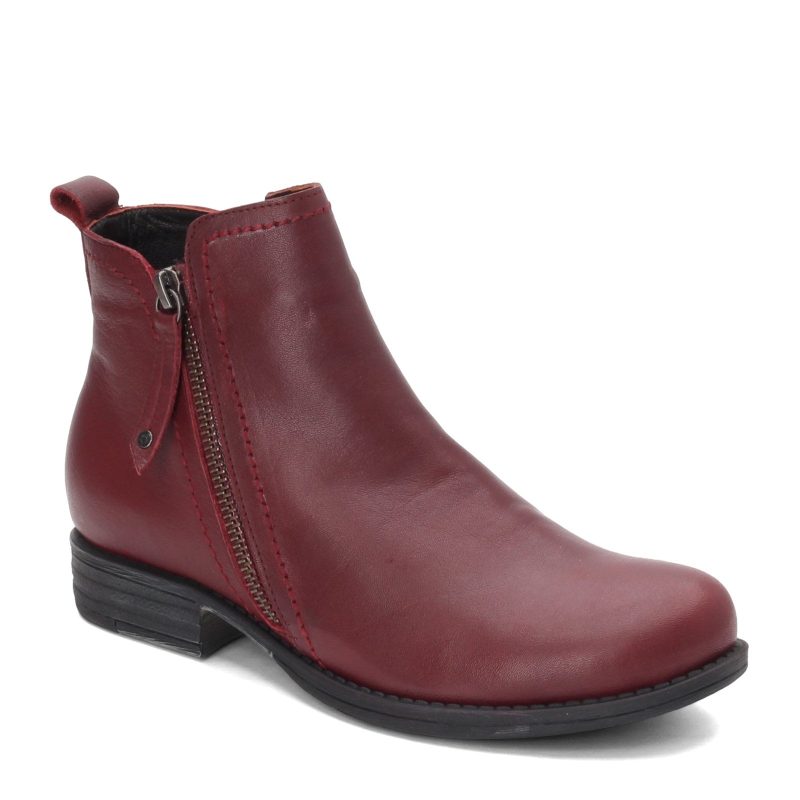 Oziel Bx Womens Spring Step Oziel Bootie Burgundy 10ab1020 8fb1 467b a1e3 4f25e06dedce