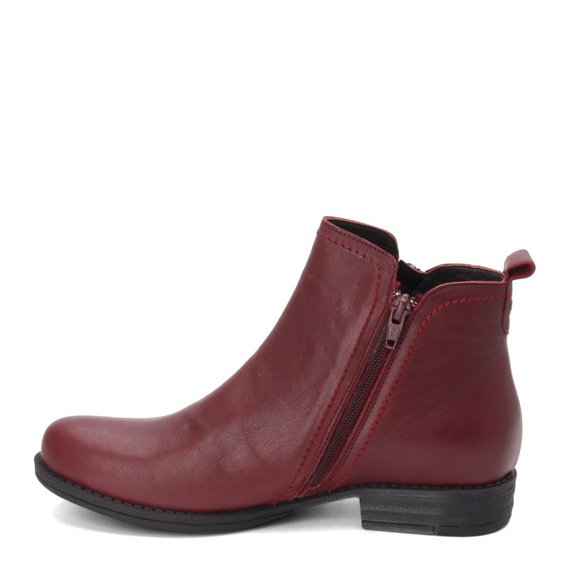 Oziel Bx Womens Spring Step Oziel Bootie Burgundy 3