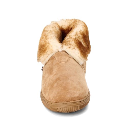 P101 M Cnt Mens Lamo Bootie Slipper Chestnut 2