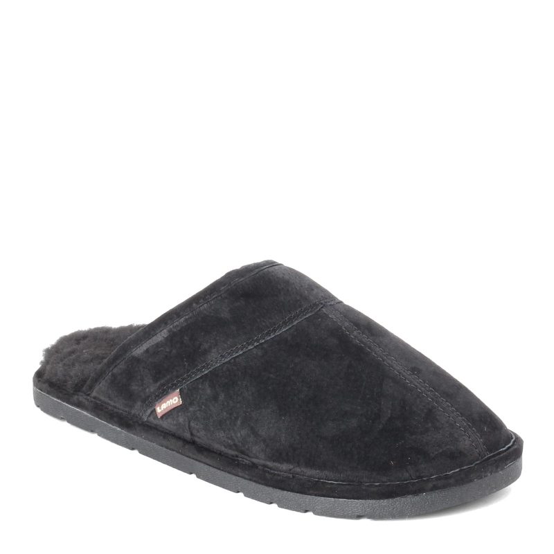 P103 M Blk Mens Lamo Scuff Slipper Black