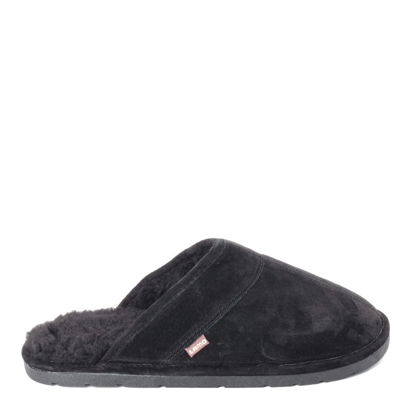 P103 M Blk Mens Lamo Scuff Slipper Black 1