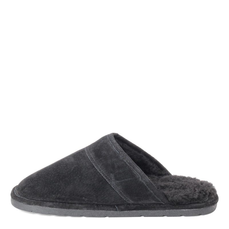 P103 M Blk Mens Lamo Scuff Slipper Black 3