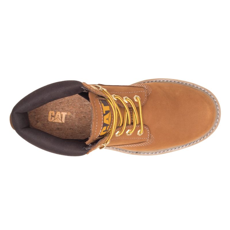 P110499 Mens Caterpillar E Colorado Work Boot Taffy 4