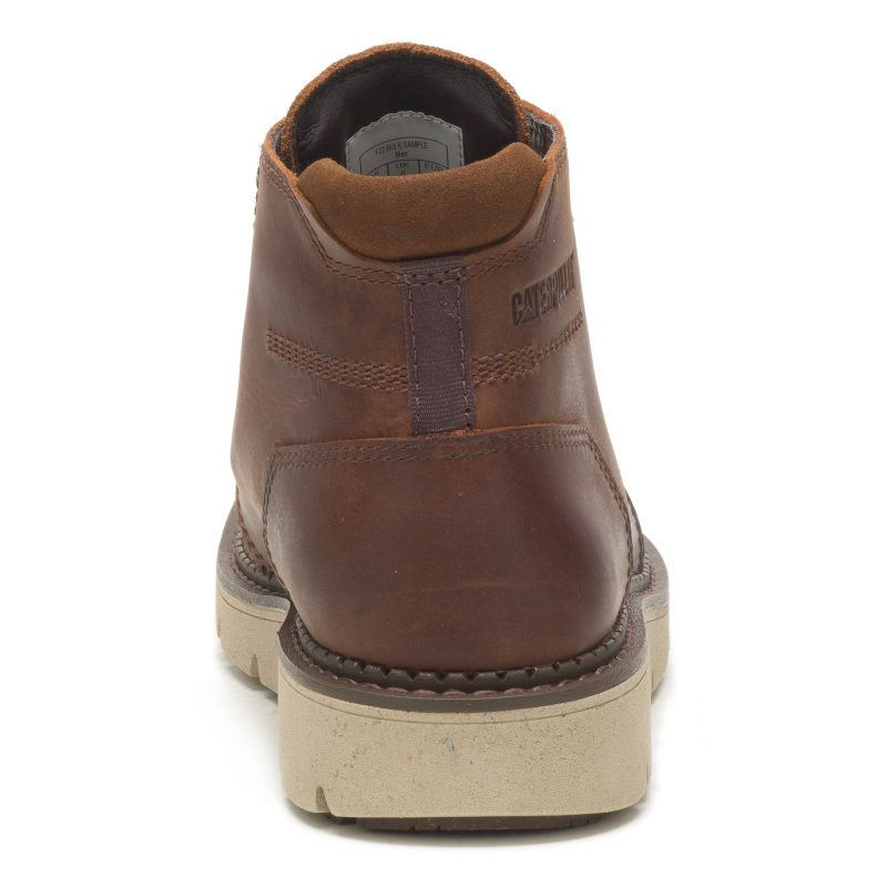 P725465 Mens Cat Footwear Brown 4