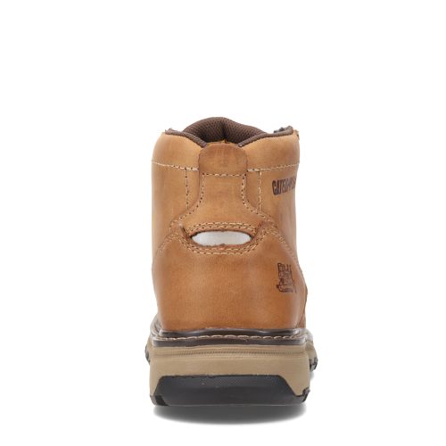 P74074 Mens Caterpillar Parker Sd Work Boot Dark Beige 4