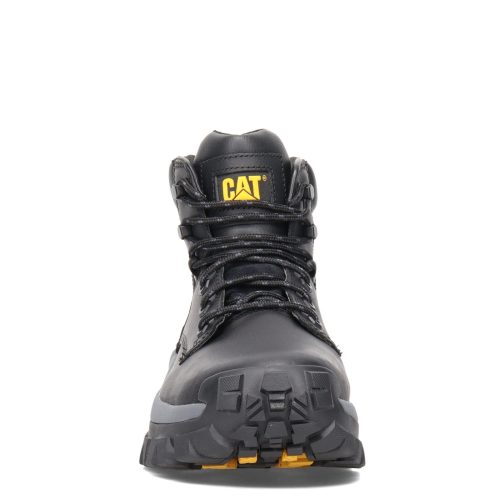 P91287 Mens Caterpillar Invader High Steel Toe Work Boot Black 2