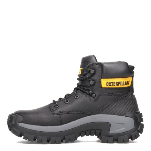 P91287 Mens Caterpillar Invader High Steel Toe Work Boot Black 3