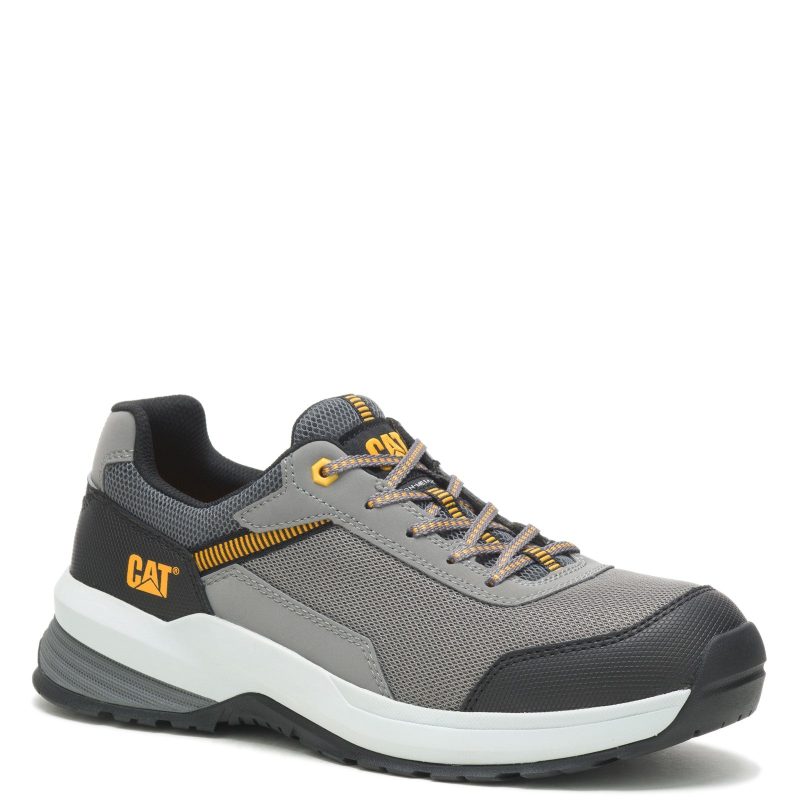 P91353 Mens Caterpillar Streamline 20 Comp Toe Work Shoe Charcoal