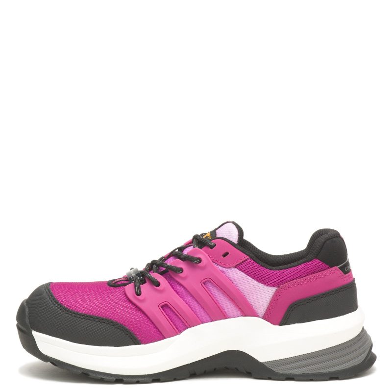 P91355 Womens Caterpillar Streamline 20 Comp Toe Work Shoe Fuchsia 2 eab01fa2 1688 426e 8c5d 6fdc742cdd4d