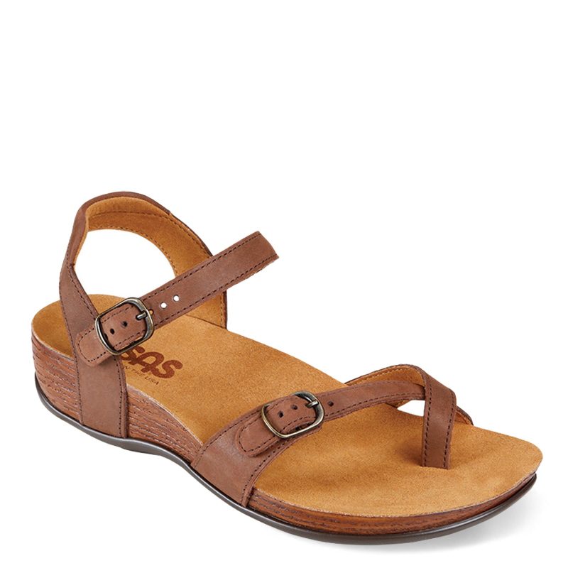 PAMPA CHOC Womens Sas Pampa Sandals Chocolate