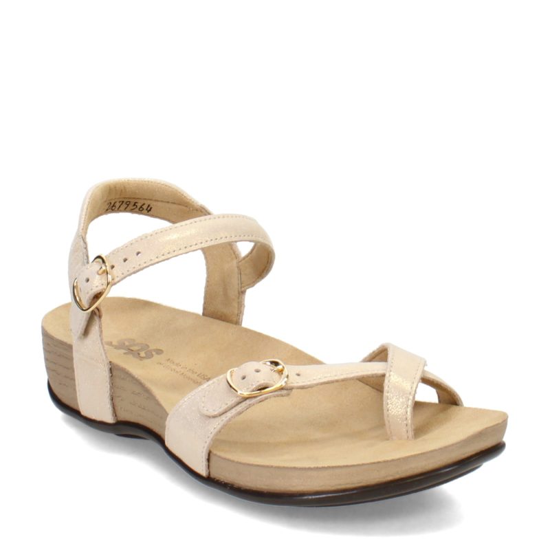 PAMPA GOLD Womens Sas Pampa Sandal Gold