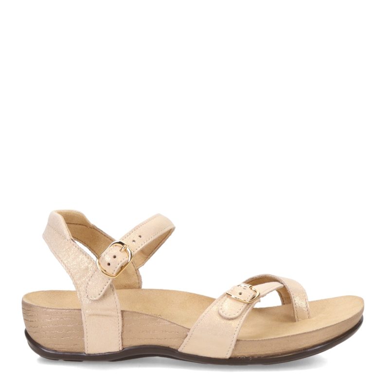 PAMPA GOLD Womens Sas Pampa Sandal Gold 1