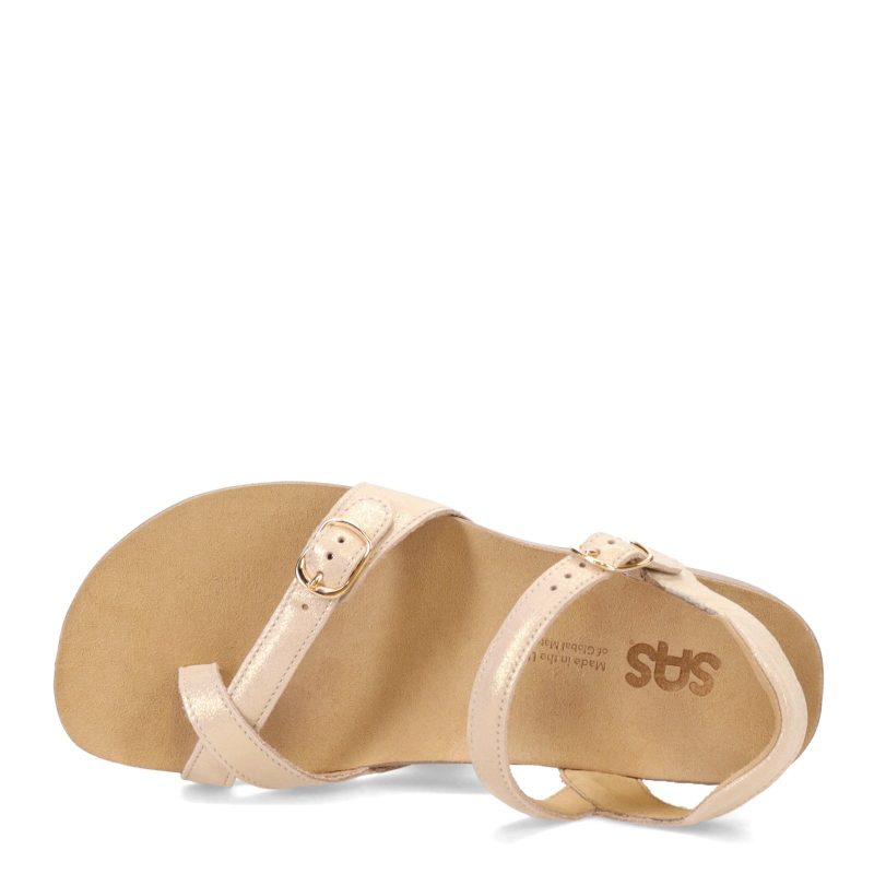 PAMPA GOLD Womens Sas Pampa Sandal Gold 5