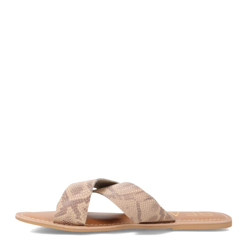 PEBBLE NATURAL Womens Matisse Natural Python 3