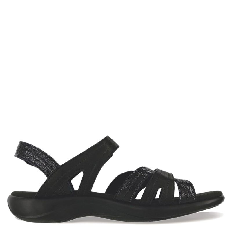 PIER BLK SAND Womens Sas Pier Sandal Black Sand 1