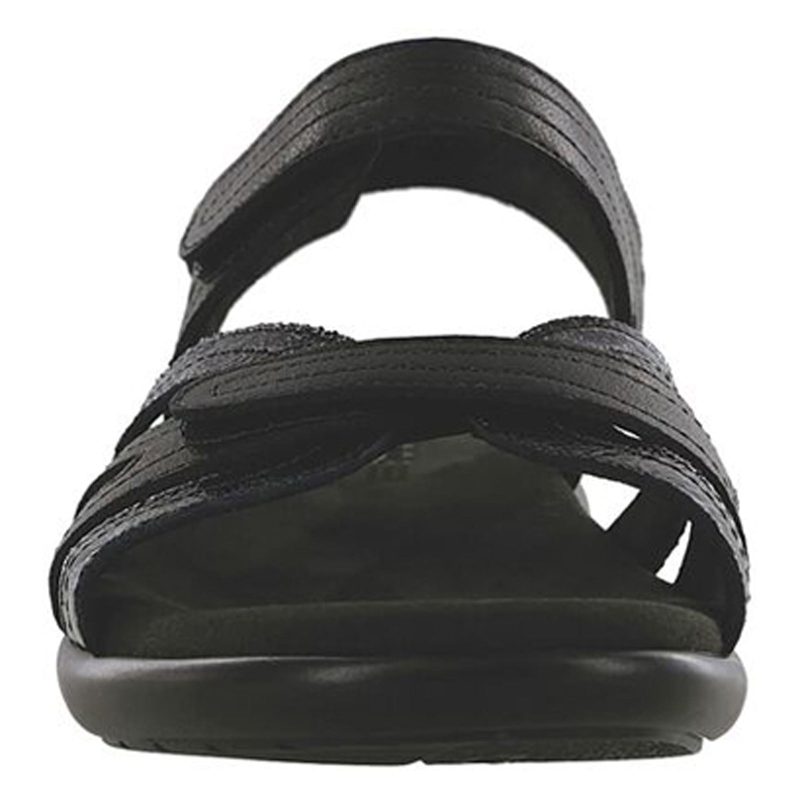 PIER BLK SAND Womens Sas Pier Sandal Black Sand 2